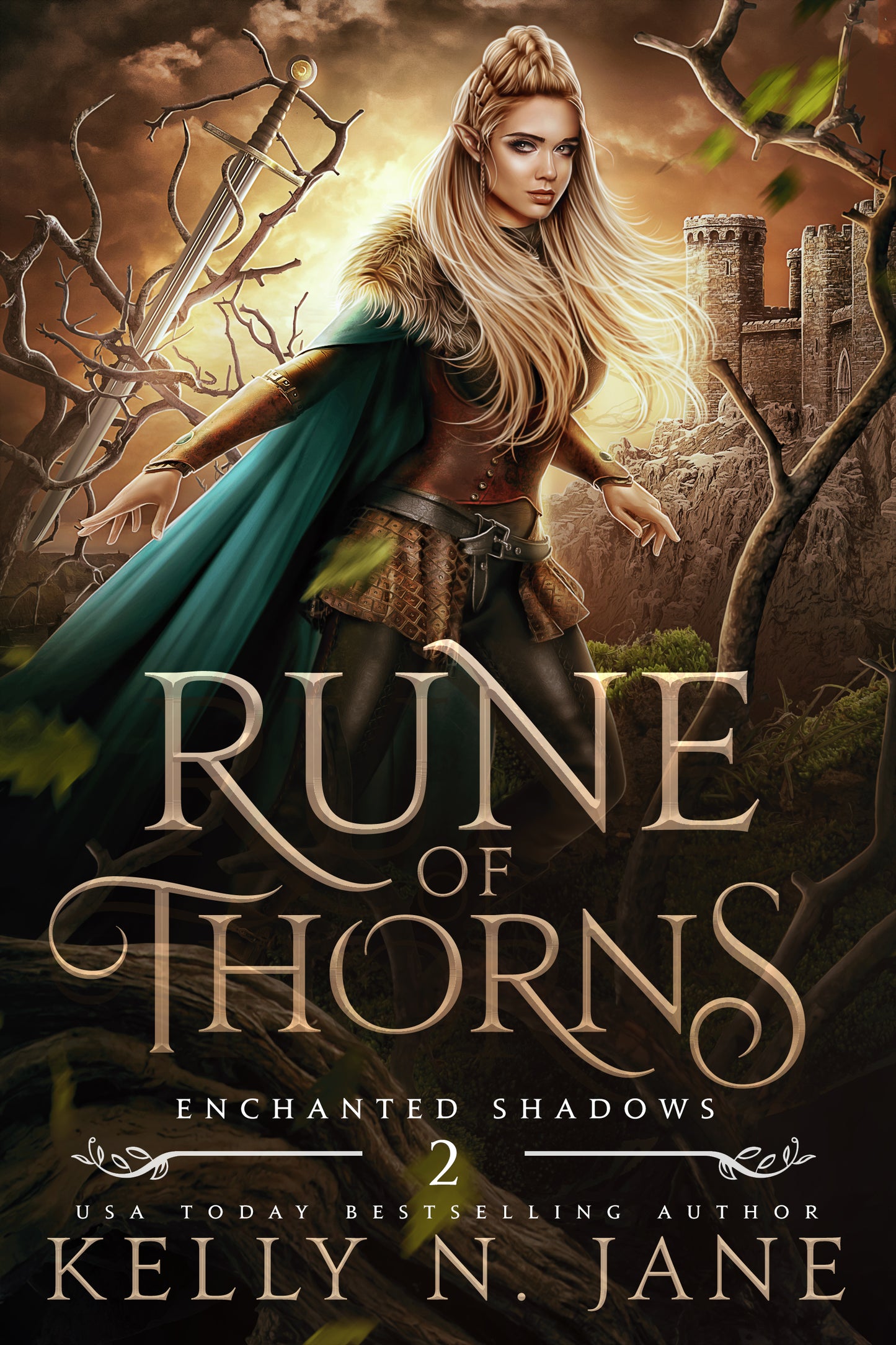 Rune of Thorns, Enchanted Shadows Book 2 (Paperback)
